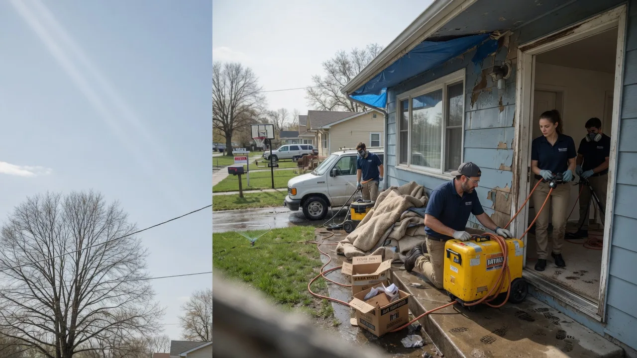Basement Flood Cleanup in Memphis, TX near me